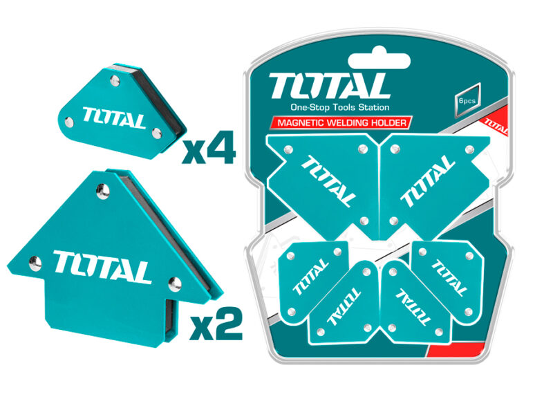 TOTAL JUEGO 6 ESCUADRA MAGNETICA