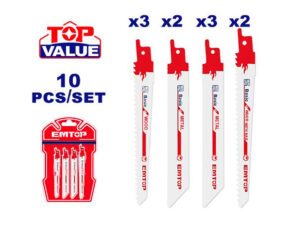 EMTOP BLISTER 10 SIERRAS METAL Y MADERA PARA