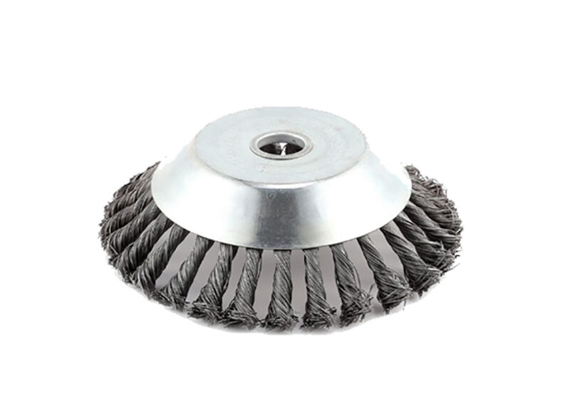 CABEZAL LIMPIEZA CEPILLO METALICO 140MM