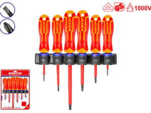 EMTOP CONJUNTO 6 DESTORNILLADORES ELECTRICISTA