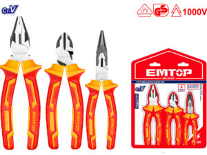 EMTOP JUEGO 3 ALICATES ELECTRICISTA 1000V