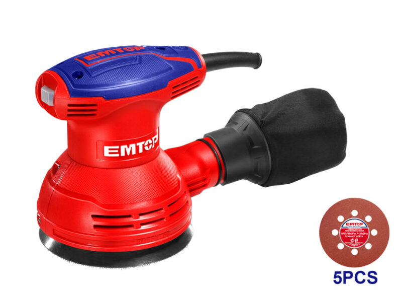 EMTOP LIJADORA ROTO ORBITAL 320W - 125MM
