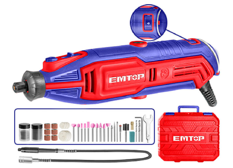 EMTOP MINI AMOLADORA 130W 3.2MM