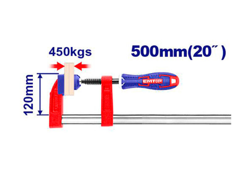 EMTOP SARGENTO APRIETE 120x500MM