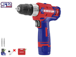 EMTOP TALADRO BARETIA 12V 1.5AH 45NM